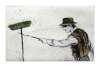 Image of Pintando la escoba (de verde)